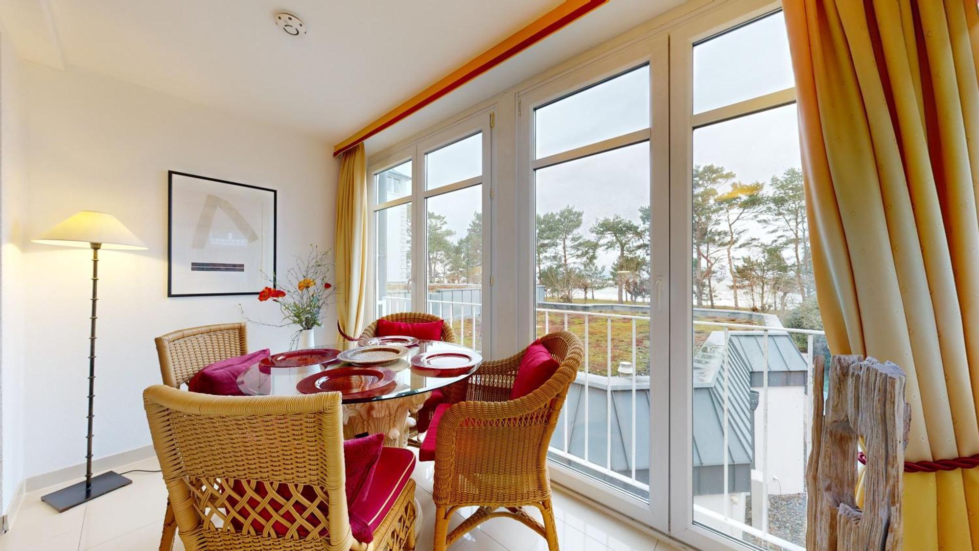 Fewo Direkt Am Strand Mit Suedbalkon, Villa Freia 13, Бінц Екстер'єр фото